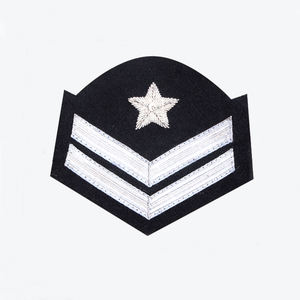 Parches de Chevron Bordados a Bajo Precio al por Mayor, Personalizados, Hechos a Mano, Servicio OEM, Chevrons para Uniformes, Marca NANBA GROUP, Sin Correa - Product Image 5