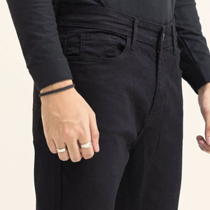 2026 New Streetwear Style Men's Jeans <b>Pants</b> Lightweight Breathable Canvas Custom Logo <b>Hot</b> Sale Jeans <b>Pant</b> - Product Image 5