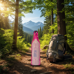 Bouteille de purification d'eau portable de petite taille pour l'extérieur, source d'alimentation manuelle pour la randonnée et le camping - Product Image 3