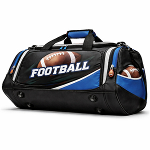 Bolsa Deportiva de Gran Capacidad 600D con Compartimento para Zapatos, Bolsa Personalizada para Equipamiento Deportivo de Fútbol, Venta al Por Mayor - Product Image 3