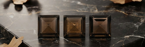 Quartz fumé naturel de qualité supérieure, taille coussin, facetté, marron, prix d'usine, pour la fabrication de bijoux, prix de gros par lot - Product Image 2