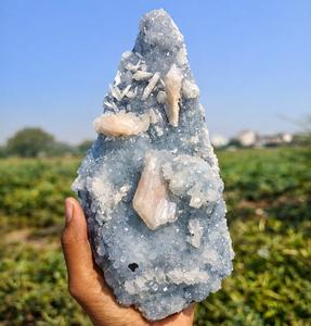 Cristal de Calcita Blanca Natural de Calidad Única, con Diseños de Animales y Hadas, para Decoración, Sanación con Reiki, en Venta - Product Image 2