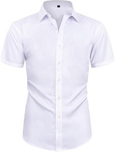<b>Half</b> Sleeve Casual <b>Shirt</b> Men's 100% Cotton Breathable Summer Fashionable Office Wear OEM Export Oriented Quality Logo - Product Image 6