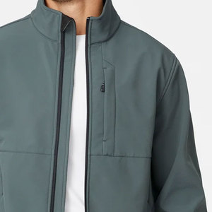 New Design <b>Men</b> <b>Soft</b> <b>Shell</b> <b>Jacket</b> Waterproof Windbreaker <b>Jacket</b> Multi-Pocket Travel <b>Jacket</b> Wholesale - Product Image 3