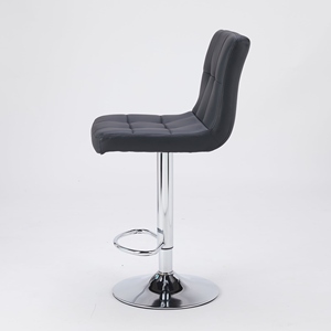 Adcock Bar <b>Stool</b> Modern Counter Height <b>Stool</b> Kitchen Furniture Contemporary Design Cushioned <b>Seat</b> Ergonomic Adjustable PU - Product Image 3