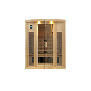 ห้องซาวน่าแบบล็อก3คนสำหรับการพักผ่อนที่สะดวกสบาย - Product Image 6