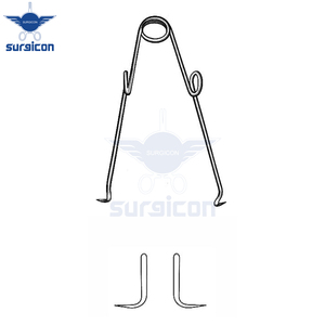 Retractor Autoajustable de 8.5 cm y 10 mm, de Acero Inoxidable Afilado, Reutilizable, Instrumento Médico Quirúrgico para Uso General - Product Image 3
