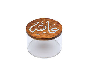 Organizador de Dulces PearlMajlis para Ramadán, Caja de Dulces de Acrílico y Madreperla Hecha a Mano de Lujo para Mesas de Iftar, Regalos y Decoración Festiva - Product Image 1
