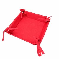 Panier à pain multifonctionnel en tissu 100% coton tissé de qualité supérieure, réutilisable, écologique, pour servir le pain sur la table à manger