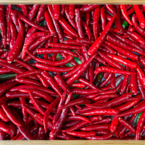 Premium 100% Natural Raw Dry Red Chilli Whole Stemless High Heat Vibrant Color Cleaned Bulk Export Custom Packaging Stick - Product Image 2