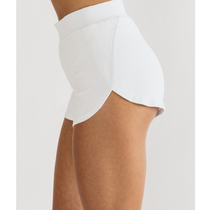 Shorts de Yoga de Cintura Alta con Estampado Personalizado, Ajuste Elástico y Cómodo, Suministro a Distribuidores Internacionales B2B - Product Image 3