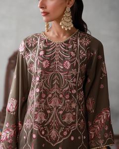 600 Salwar Kameez Pakistaníes de Marca de Alta Calidad para Mujer, para Fiestas y Playa, Material de Viscosa, Absorbe la Humedad, Secado Rápido - Product Image 2