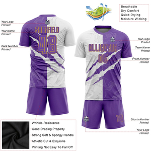 2026 Top Quality Soccer Kit <b>Tie</b> Dyed Digital Printed 2tone Color Football Uniform with Name Number Sets - Product Image 6