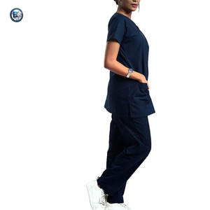 Tenue de travail pour femmes, professionnels de la santé, confortable, style blouse, ensembles uniformes - Product Image 3