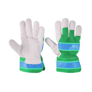 Guantes de Seguridad de Cuero Vacuno de Alta Calidad con Función Anticorte, Gran Venta a un Precio Económico - Product Image 6