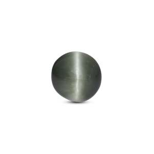 Loose Catseye Gemstone 4.6 Carat Brilliant Cut Lab Created for Fine Jewelry - Product Image 1