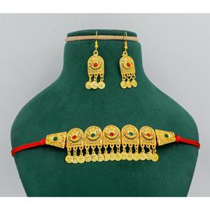 Necklace With Earrings <b>Jewellery</b> Set Goldplated Pure Brass High Quality Uae Dubai Made in India <b>Fashion</b> Jewelry Necklace - Product Image 6