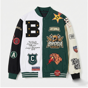 2026 OEM Custom Design Wholesale Cotton Plus Size Motor <b>Race</b> <b>Car</b> <b>Jackets</b> Custom Embroidery Patch Nascar Racing <b>Jacket</b> for Men - Product Image 1