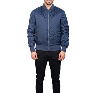 Chaqueta Bomber Moderna de Lona para Hombre de Alta Calidad, Forro Polar Cortavientos, Cierre de Cremallera, Uso Diario Duradero - Product Image 6