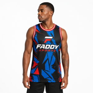 Camiseta de Baloncesto Sublimada Personalizada, Uniforme de Equipo Transpirable de Malla, Chaleco de Entrenamiento de Secado Rápido, Conjunto de Ropa Deportiva para Hombre - Product Image 3