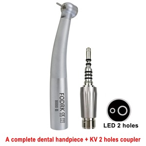 หัวกรอฟันไฟเบอร์ออปติก LED แบบ KAVO พร้อมข้อต่อเร็ว 8000B หัวกรอความเร็วสูงชนิดลม สำหรับทันตแพทย์ - Product Image 5