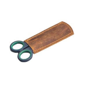 Porte-stylo rond en cuir personnalisé, fait à la main, nom personnalisé, gravé sur mesure - Product Image 1