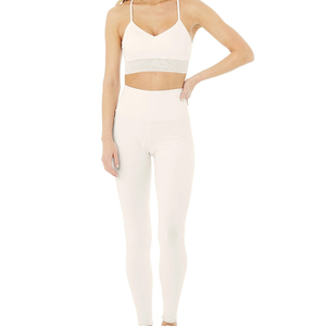 New Arrivals Women Clothing Trending Product 2 Piece Running Yoga Sports Wear <b>Set</b> Woman Leggings Fitness <b>Set</b> - Product Image 1