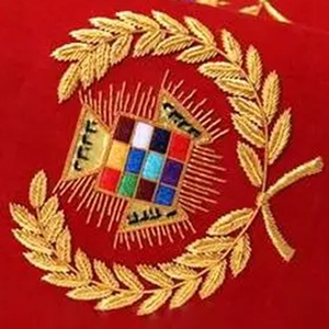 Meilleures ventes de manchettes de gauntlets maçonniques, Régalia écossaise, manchettes de Past Master, personnalisables avec broderie - Product Image 5