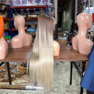 Pelucas de Cabello Humano al por Mayor, Peluca de Cabello Vietnamita Virgen Liso Natural sin Pegamento con Encaje Frontal, Peluca de Lujo de Cabello Vietnamita - Product Image 5