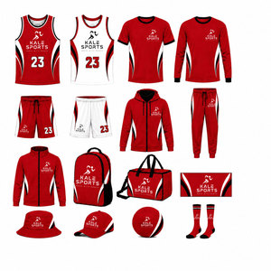 Maillot de basketball par sublimation à prix d'usine, 100 % polyester, séchage rapide, évacuation de l'humidité, kit complet - Product Image 3