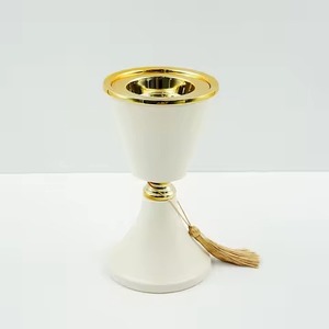 Meistverkaufter Lasergravierter Palmendreieck-Halbmond-Sterne Zylinder-Räucherstäbchenhalter Metall-Kohlebrenner Bakhoor-Brenner - Product Image 2
