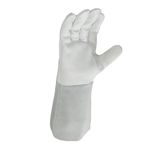 Gants de protection en cuir durables et personnalisables, résistants à la chaleur, pour le soudage - Product Image 2