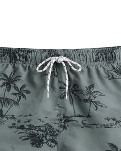 Shorts de Baño Personalizados para Hombre con Estampado de Palmeras, Secado Rápido, Shorts de Playa, Shorts de Surf, Cintura Elástica con Cordón, OEM Personalizado - Product Image 5