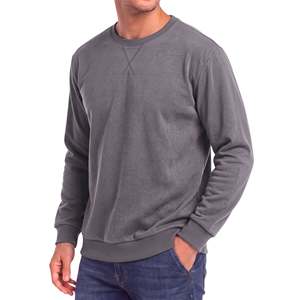 Pull thermique en polaire enduite à motif gaufré 100 % polyester résistant au vent pour homme, vêtement d'extérieur d'hiver robuste pour le sport actif - Product Image 2