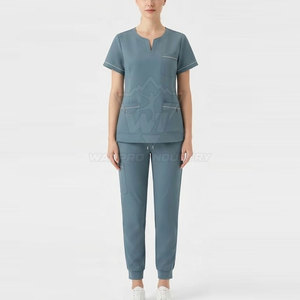 Fresh Style Women Healthcare Uniform Lightweight Medical Scrub <b>Set</b> For Nurses <b>Doctors</b> And Laboratory Staff - Product Image 3