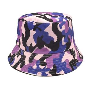 2024 logotipo personalizado camuflaje cubo sombrero Panamá pescador sombreros para hombres doble cara verano otoño viaje al aire libre playa sombrero - Product Image 5