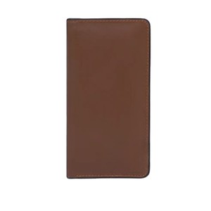 Portefeuilles longs en cuir marron de qualité supérieure pour hommes et femmes avec plusieurs emplacements pour cartes, poche zippée et fenêtre d'identification, portefeuille de voyage pliable - Product Image 2