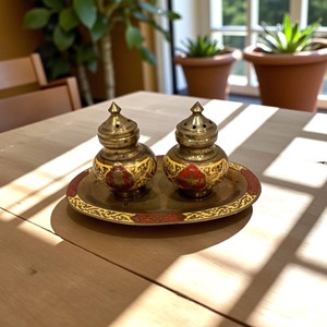 ภาชนะใส่เกลือพริกไทยสแตนเลสสำหรับทำอาหารในครัว โต๊ะรับประทานอาหาร และการเดินทางใช้งานกลางแจ้ง - Product Image 3