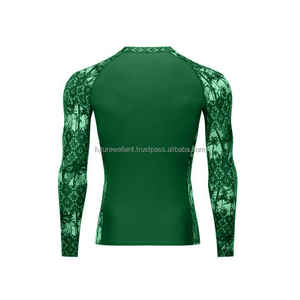2025 meilleure vente hommes Rash Guard en gros hommes Rash Guard vêtements d'entraînement hommes surf plongée Rash guard - Product Image 6