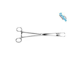 Pinzas Tenaculum Abel de Acero Inoxidable de Alta Calidad, 27 cm, Fabricante y Exportador de Instrumentos Quirúrgicos - Product Image 2