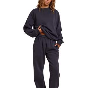 Conjunto Deportivo de 2 Piezas para Mujer, Talla Grande, Sudadera de Manga Larga y Pantalones Deportivos, Ropa de Estar por Casa, Venta al Por Mayor OEM - Product Image 1