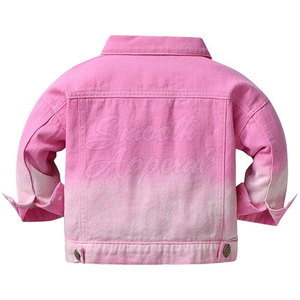 Veste en jean légère en coton pour enfants, douce et confortable, idéale pour les jeux en plein air et la mode quotidienne - Product Image 2