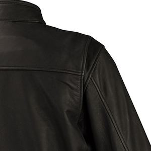Veste de moto en cuir pour hommes approuvée CE | Veste de motard élégante | Veste d'équitation en cuir durable - Product Image 5