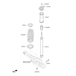 Optima New Leaf & Coil Springs 55350E6200 - Product Image 2
