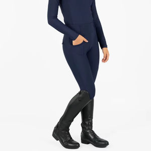 Pantalones de equitación para niños y mujeres, tela suave, elástica, cómodos para el entrenamiento diario, pantalones de equitación de alta calidad. - Product Image 1