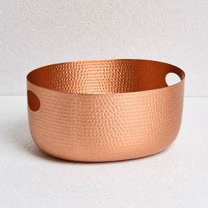 Hammered Copper Beverage Tub Large Ice <b>Bucket</b> Wine Cooler <b>Champagne</b> <b>Bucket</b> Beer Chiller Party Ice Tub for Bar Hotel Wedding OEM - Product Image 2