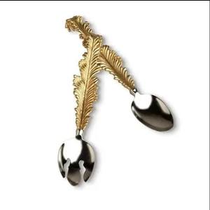 Luxury Gold Service Stainless Steel Flatware <b>Set</b> Bulk Silverware Knife Fork <b>Spoon</b> Serving Cutlery Dishwasher Plated Weddings - Product Image 5