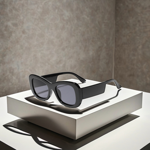 20260 New Trendy Street Shooting Personality Shades Designer Custom Logo Big Square Frame Vintage Women Men <b>Sunglasses</b> 2024 - Product Image 2