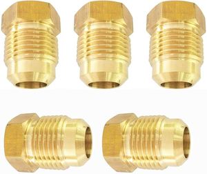 Raccord évasé en laiton de haute qualité pour climatiseur, 10 mm, différentes tailles, connecteur simple à souder, épaissi, basse pression - Product Image 3