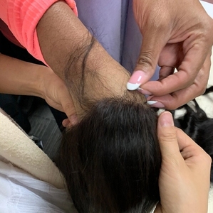 Pelucas de cabello humano virgen vietnamita liso natural HD 13X6 de 180 densidades con frontal de encaje 13X4 al por mayor - Product Image 6